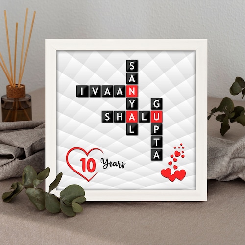 Buy Personalised Family Name Photo Frame