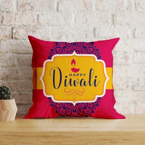 Buy Colorful Diwali Cushion