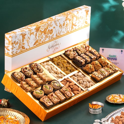 Buy Dry Fruits Rich Baklava Hamper