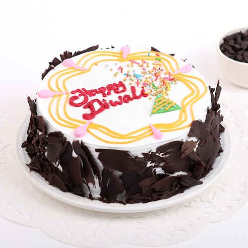 Buy Dive In Black Forest Diwali Cake