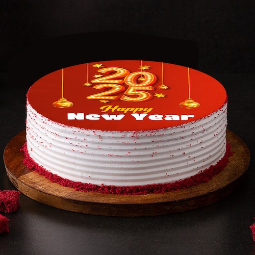 Buy Red Velvet New Year Cake