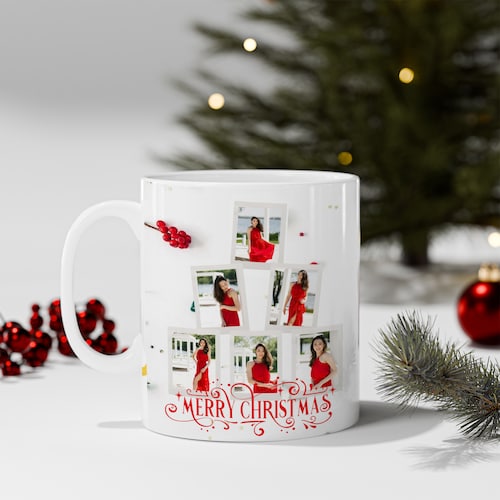 Buy Personalised Everyday Elegance Christmas Mug