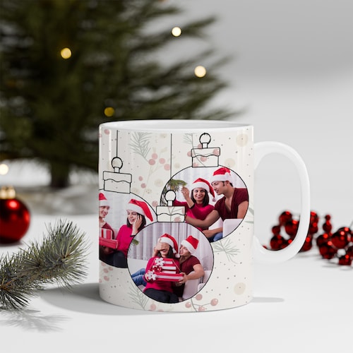 Buy Personalised Timeless Charm Holiday Mug