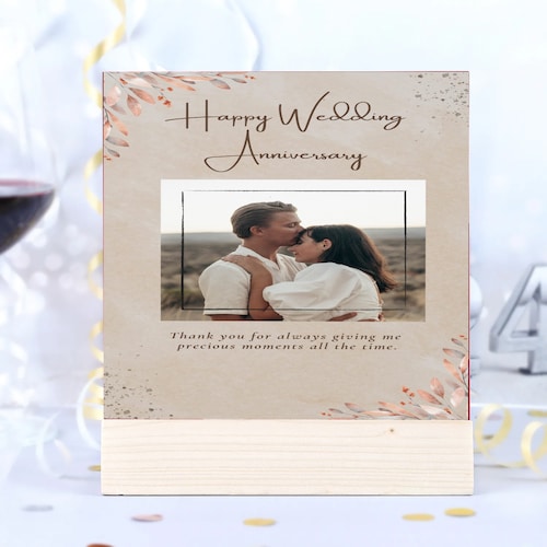 Buy Personalised Endless Love Anniversary Frame