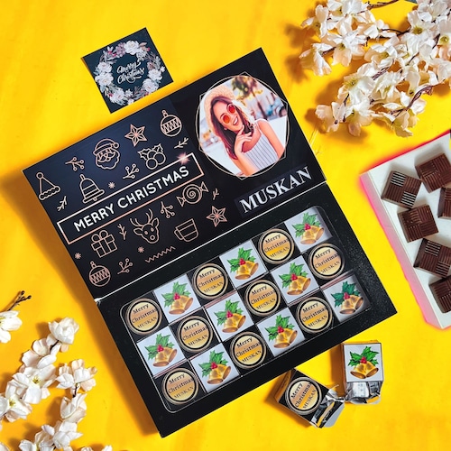 Buy Personalized Holly Jolly Chocolates