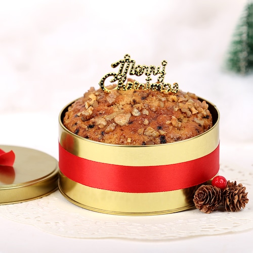 Buy Vanilla Walnut Dry Cake in Tin