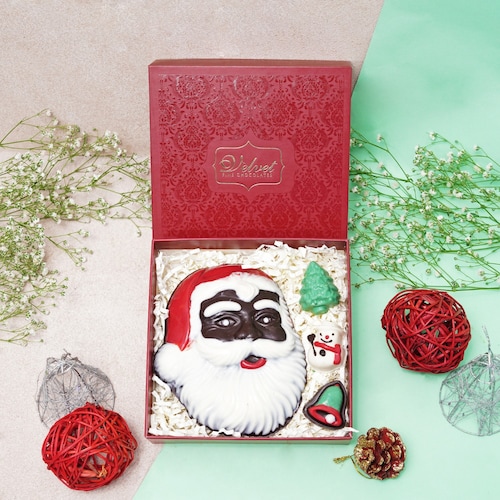 Buy Christmas Santa Face Chocolate Box