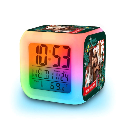 Buy Personalised Merry Time LED Clock