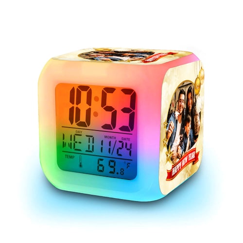 Buy Personalized New Year Led Clock