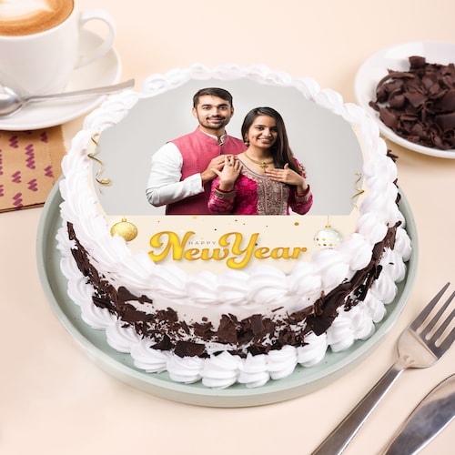 Buy New Year Blackforest Cake