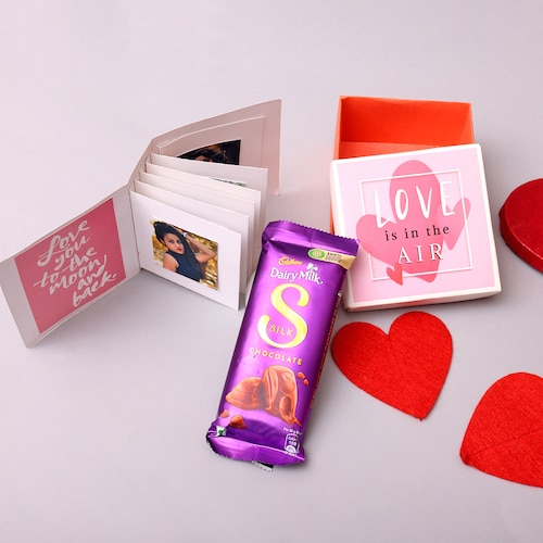 Buy Surprise Box of Photo Album with Chocolates