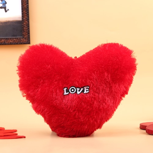 Buy Lovefilled Red Heart Pillow