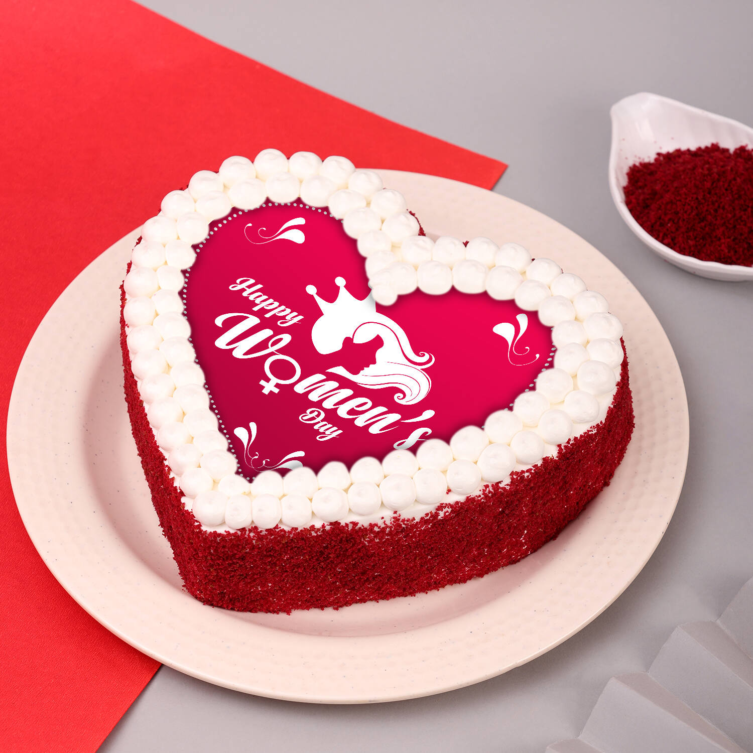 Buy Designer Women's Day Theme Cakes Online | Same Day Delivery in Gurgaon  | Cake, Birthday cake decorating, Pinterest cake