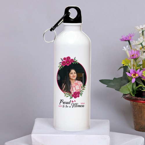 Buy Proud to Be a Woman Personalized Sipper Bottle
