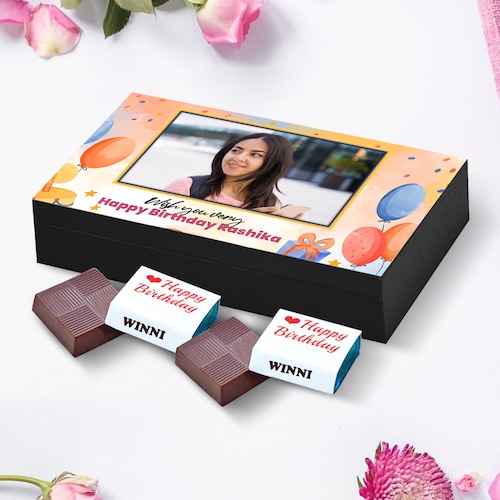 Buy Personalized Chocolate Birthday Gift With Photo