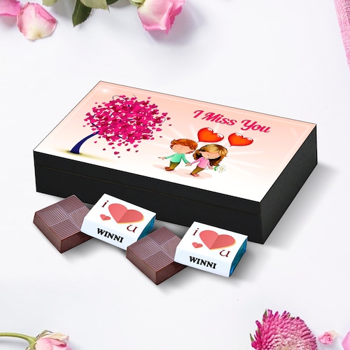 Buy Miss You Chocolate Gift Box