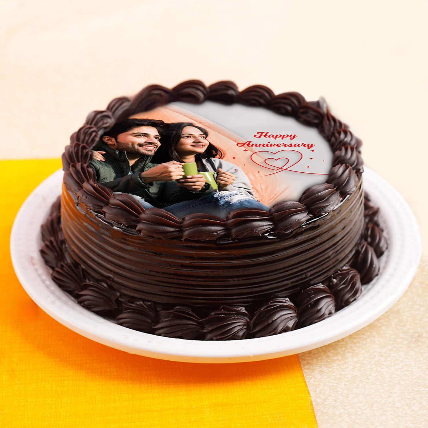 Chocolate Fudge Cake | Chocolate and gold birthday cake | Decadent  Chocolate Cake – Liliyum Patisserie & Cafe
