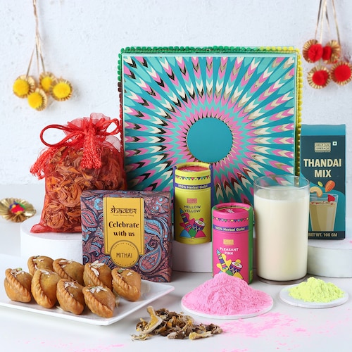 Buy Refreshing Holi Treats Gift Hamper