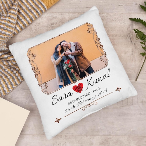 Buy Forever Together Personalized Cushion 16 Inches
