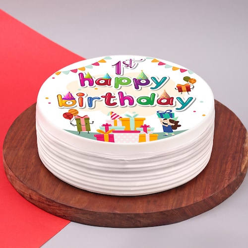 Buy First Birthday Poster Cake
