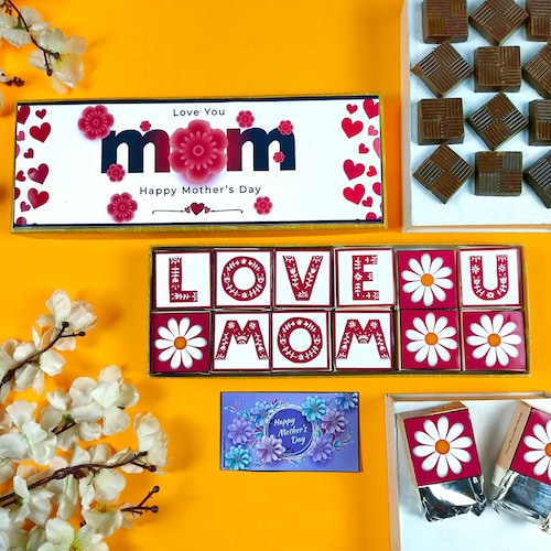 Buy Exclusive Mothers Day Chocolates with Greeting Card