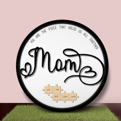 Exclusive Personalised Wall Decor for Mom