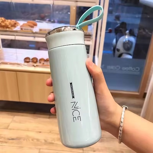 Sleek Silicone Covered Glass Bottle | Winni.in