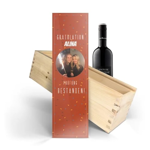 Buy Wine In Personalised Packing