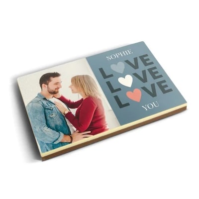 Personalised Photo On Chocolate