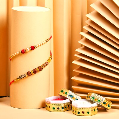 Devotional Rakhi Set