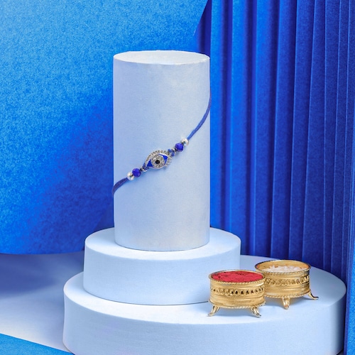 Buy Evil Eye Blue Rakhi