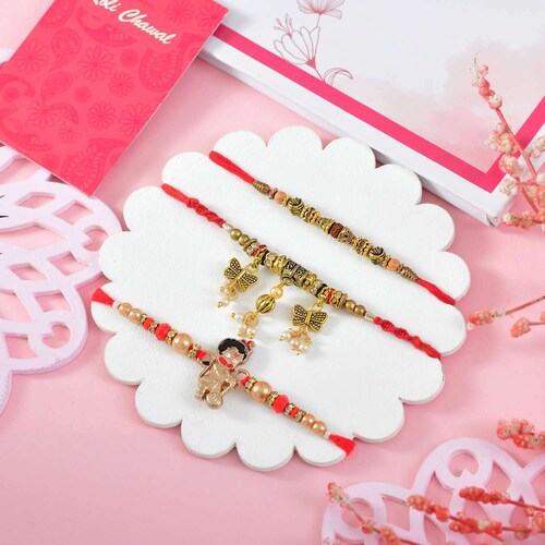 Buy BhaiyaBhabhi Rakhi with Kid Rakhi
