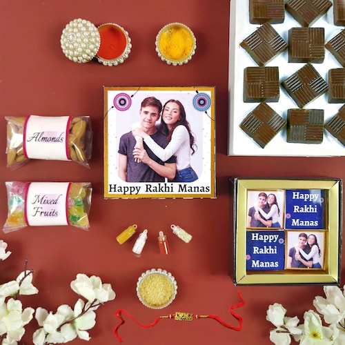 Buy Personalised Rakhi Gift Hamper for Bro