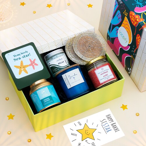 Buy Heartfelt Treats and Treasures Hamper