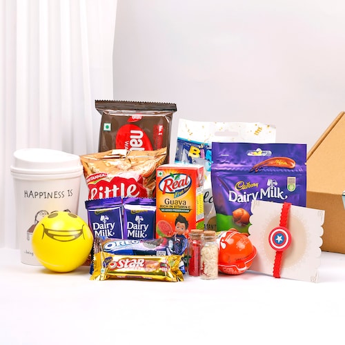 Buy Kids Celebration Rakhi Hamper