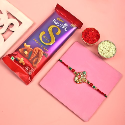 Buy Cadbury Silk Chocolate with Rakhi