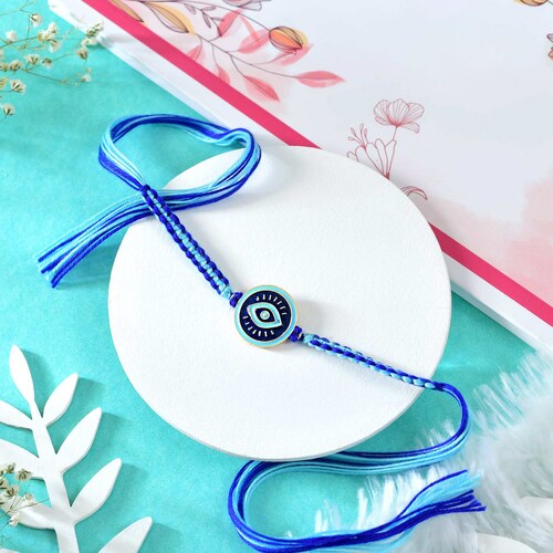 Buy Round Evil Eye Rakhi