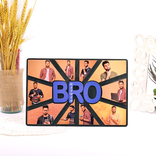 Buy Personalized Bro Multi Picture Frame