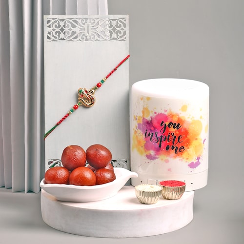 Buy Harmony and Sweetness Rakhi Combo