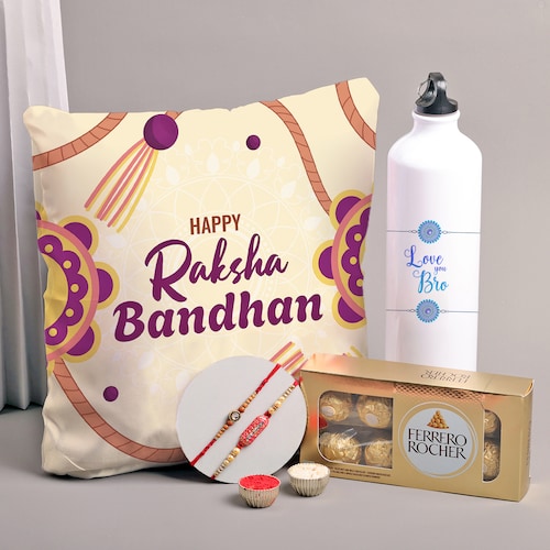 Buy Personalised Comfort  Rakhi Hampers