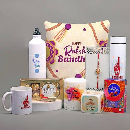 Buy Personalised Ultimate Rakhi Delight