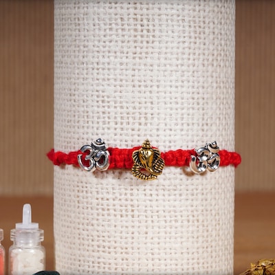 Om Ganesha Rakhi For Bliss