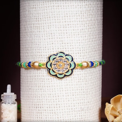 Stunning Floral Rakhi