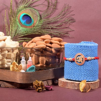 Spendid Rakhi with BadamKaju