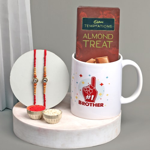 Buy Ethereal Bliss Rakhi Gift Set