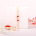 Single Pearl Rakhi for Brother