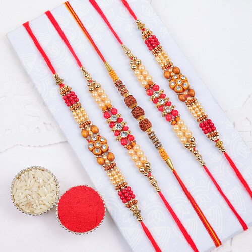 Buy Magnificent Rakhi Set of Five