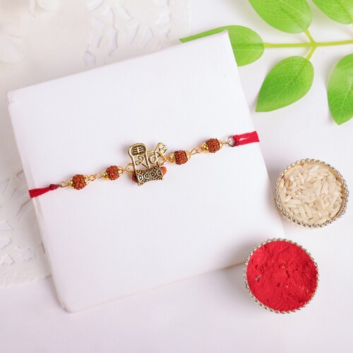 Buy Rudra Shivaya Rakhi Set