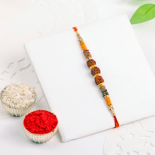 Buy Rudraksha Rakhi