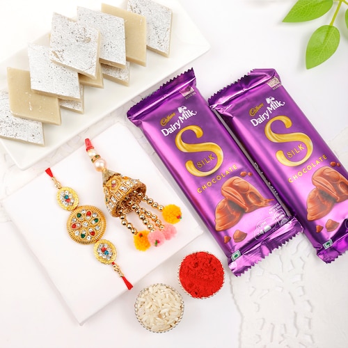 Buy Bhaiya Bhabhi Rakhi Special Choco Combo